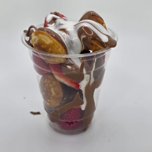 Pancake Strawberry Cup